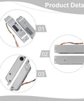 Product details of Fail Secure Electric Bolt Lock With Adjustable Delay Settings Heavy Duty Stainless Steel Deadbolt for Access Control.