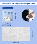 Amazon 200-count anti-fog wet wipes for glasses; single-use sachet with cartoon bear; larger wipe sheet displayed.