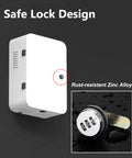 Send Cable Clutter Packing With This Heavy Duty Galvanized Steel Outdoor EV Charger Enclosure Box, featuring safe lock design.