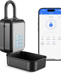 Built Different Smart Key Lock Box With Bluetooth App Control And Pin Code Access Heavy Duty Digital Safe for easy remote access.
