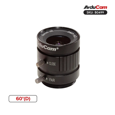 Dope USB 3.0 Global Shutter Camera Module With IMX296, 1.58MP, 44FPS High Speed UVC Webcam, featuring 6mm CS lens