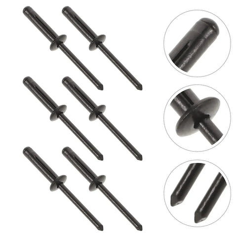 Heavy Duty Aluminum Blind Rivet Kit 20 Piece For Beefy Grip And Quick Fixes, Ideal For Kayak, Automotive, Furniture, Close-up