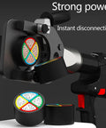 Beast Of A Battery Powered Cable Cutter With 120KN Cut Force And LED Display For Overhead Lines close-up cutting demonstration