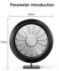 Drone Speaker Megaphone Wireless Mini Speaker For RC Cars And Drones front view showing dimensions and design