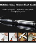 Flexible Shaft Handle for Heavy Duty 800W Bench Grinder Stone Polishing Machine, ideal for engraving and grinding tasks.