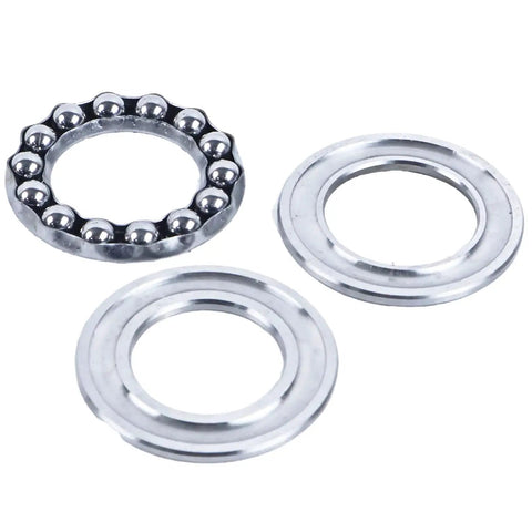 Premium Rock Solid Thrust Ball Bearing 50551 for Hydro Gear Z Tractor, showing ball bearing and two surrounding races.