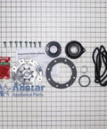 Genuine Oem Washing Machine Tub Seal And Bearing Replacement Kit For Heavy Duty Laundry Rig, includes seals, screws, and instruction sheet.