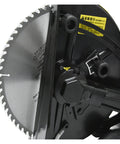 Heavy Duty Cordless Circular Saw For Nailing All Your Weekend Build Projects With Smooth Multi Angle Cuts And Effortless Precision Slicing Through Wood Metal Stone And Tile Guaranteed To Get The Job Done Right close-up of adjustable blade and depth settings