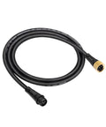 Hella Versatile 4 Foot Extension Cable For Linkable Led Wall Washer Lights with black heavy duty waterproof design.