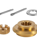 Outboard Propeller Installation Hardware Kit For 20 To 30HP Tohatsu And Nissan, 10 Spline Shaft, Includes Thrust Washer
