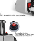 Pro Grade Home Grain Grinder And Powder Mill For Coffee Beans Herbs And Cereals Super Fine Powder Maker 220V switch and protector