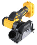 Heavy Duty Brushless Angle Grinder 20V 550W 3 Inch Cordless Power Tool with smooth grip and powerful design.