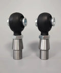 Built Tough Heavy Duty Chromoly Heim Joint Kit 3/4-16 Pair Of Right And Left Thread Rod End Bearings with rubber boots and zinc nuts.