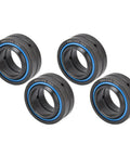 Precision Cut GE25ES-2RS Spherical Bearings 30mm Bore in a set of four, made for heavy machinery use.
