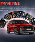 Built Sick Tough And Gonna Roll Smooth Rear Wheel Bearing Hub Assembly For Toyota Venza And Lexus Rx350 3.5L V6 All Wheel Drive Vehicles 2009 Through 2016 displayed with easy installation context.