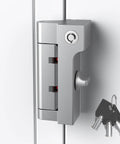 Tough As Nails Home Security Door Reinforcement Lock Front Entry childproof lock with zinc alloy and keys for indoor use.