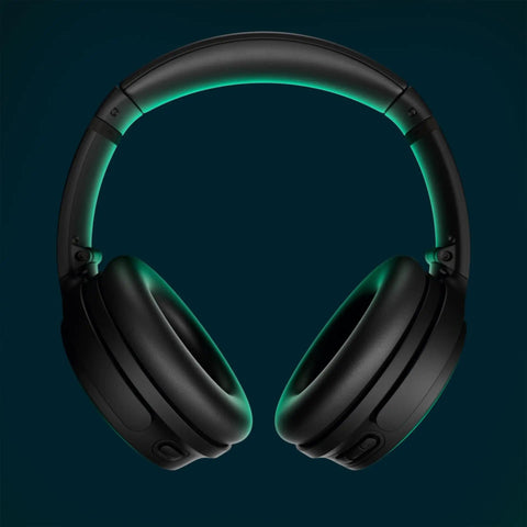 Wireless Bluetooth Over Ear Headphones With Active Noise Cancellation Built In Microphone USB C Charging Deep Bass Up To 24 Hours Of Playtime