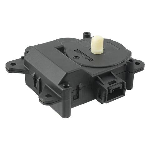 Heavy Duty Hvac Blend Air Door Actuator Plug And Play Replacement For Toyota 4Runner And FJ Cruiser Plus Lexus GX470 Climate Control Servo Motor 8710635120, black actuator close-up.