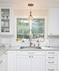 Brass Showstopper Pendant Light Fixture For Kitchen Island And Living Room Modern Ceiling Lighting