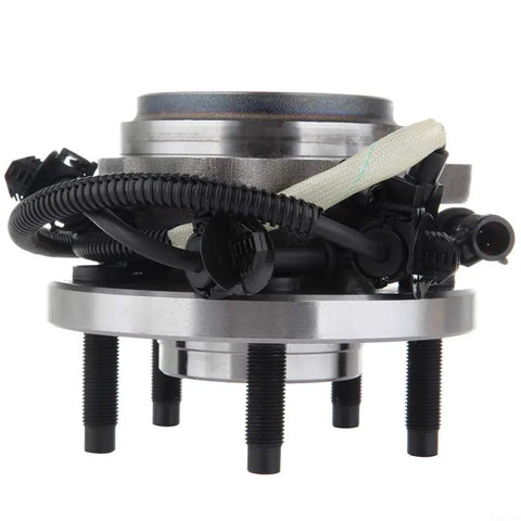 Heavy Duty Front Wheel Bearing And Hub Assembly With Abs Sensor For Ford Ranger Mountaineer Explorer Sport 5 Lug 27 Splines close-up view