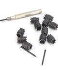 13 Piece Spot Weld Cutter Set 3 Eighth Inch Double Sided Welding Tool Kit For Electric Drill With Lubricant For Thin Metal Sheets And Aluminum Iron Stainless Steel Quick Clean Cuts Pro Grade Performance