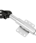 Heavy Duty Spring Loaded Gate Caster Wheels With 6 Holes Universal Plate 2 Inch Swivel Rollers adjustable height roller with metal arm