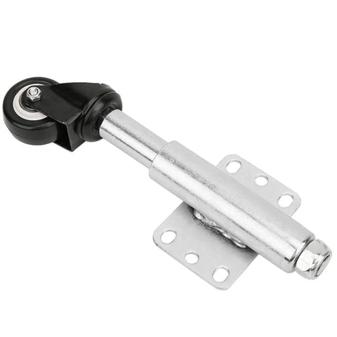 Heavy Duty Spring Loaded Gate Caster Wheels With 6 Holes Universal Plate 2 Inch Swivel Rollers adjustable height roller with metal arm