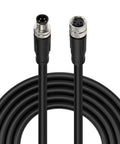Score This Tough As Nails Heavy Duty M8 A Code 4 Pin Male To Female Extension Cable, 10m length, black, for sensor wiring.