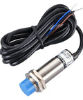 Pro Grade M18 Capacitive Proximity Sensor Switch Non Shield Type LJC18A3 B Z BY 10mm Sensing Distance, 50-inch cable