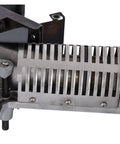 Close-up of Compact Portable Edge Banding Machine for Woodworking showing metal heat component, 2000W