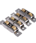 Heavy Duty B 88 Type Slide Door Pulley With Double Wheel Support For Seamless Window Track Hardware, stainless steel rollers.