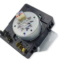 Dryer Timer Replacement For Whirlpool W10185972 220VAC 60Hz 1/36 RPM CW Rotation 3W black plastic housing