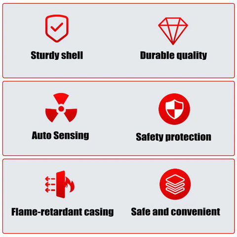 Heavy Duty Automatic Engine Fire Suppressor Self Activating 30g Aerosol Extinguisher features sturdy shell and safety protection.