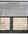 Nickel Surface Roughness Comparator Set Pro Machinist Grade 2 To 500 Ra Microinch Finish With 30 Electroformed Specimens close-up