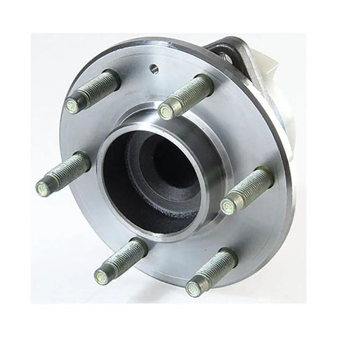 2X Rear Wheel Bearing And Hub Assembly Built Tough Pair for Buick Terraza Pontiac Montana Chevy Uplander close-up view.