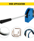 Rock Solid Sheet Metal Shrinker Stretcher Kit With Dual Quick Swap Jaws Compound Lever and Sure Grip Handles for forming metal tubes.