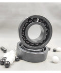 Single Silicon Nitride Ceramic Bearing 6210 50x90x20mm High Temperature Corrosion Proof Heavy Duty Shielded with balls.