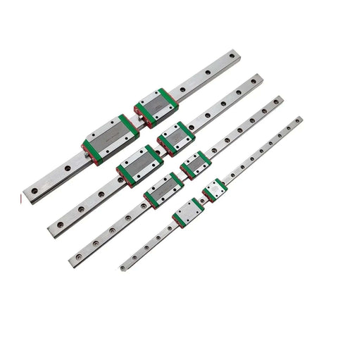 High Precision MGN7C Linear Guide Rail Kit With 400mm Smooth Motion Carriage Blocks For CNC Machines And DIY Projects Using Pre-Drilled Support Rails For Zero Maintenance And Reliable Heavy Duty Performance Today, MGN7C rails and blocks