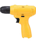 Badass Cordless Electric Drill With Bright LED Light And Grippy Handle Killer For Home Fix Ups drilling wood brick or tile.