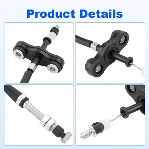 Premium Slick Throttle Body Accelerator Cable Replaces 182013S500 For 98 To 2000 Nissan Frontier And 2000 Xterra 2.4L Engine detailed views