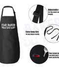 Star Baker Apron For Amateur Bakers A Fun Kitchen Apron Inspired By Baking Show Vibes With Drawstring Closure pockets