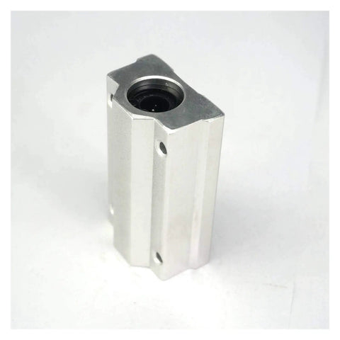 Linear Bearing Slider SCS8LUU 8mm Length For CNC Parts And 3D Printer Parts Dope Smooth Precision Machine Tools ABEC1 Bearing Steel For High Precision Industrial Electronics Packaging Medical Textile Equipment, silver aluminum housing