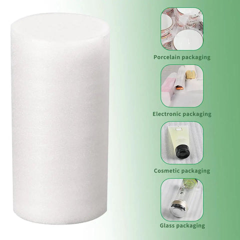 Badass Thick Foam Wrap Roll Moving Supplies 16 Inches Wide By 160 Feet Long Heavy Duty Furniture Padding for porcelain and glass.