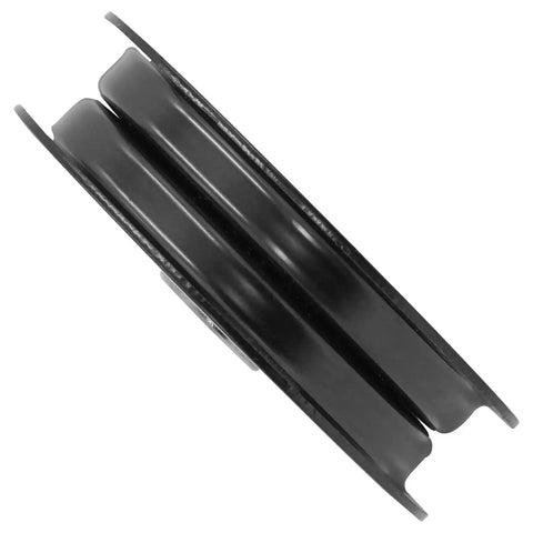 Durable Replacement Drive Pulley For Simplicity Mowers Fits 1690272 3008 5008 5010 detailed view showing black sturdy material
