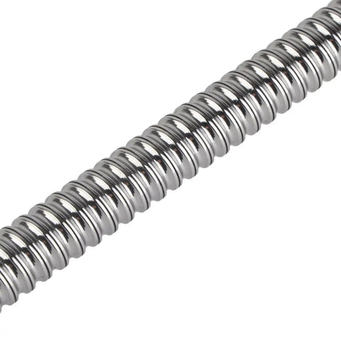 Close-up view of SFU1605 1000 mm Rolled Ballscrew With Anti Backlash Ballnut for CNC motion control.