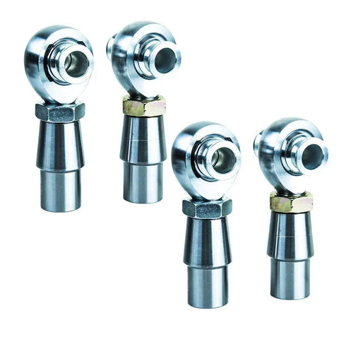 Tough As Nails Three Quarter Inch Rod End Heim Joint Kit with .750 Xmr 12 Xml 12 Chromoly Steel linkage hardware close-up.