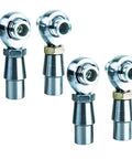 Tough As Nails Three Quarter Inch Rod End Heim Joint Kit with .750 Xmr 12 Xml 12 Chromoly Steel linkage hardware in chrome finish.