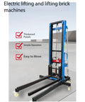 Heavy Hitting Wheeled Material Lift Skid Table, Portable Panel Hoist Elevator For Job Sites with thickened panels and easy mobility.
