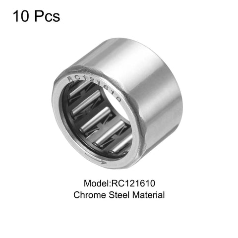 Ten Piece Heavy Duty One Way Needle Roller Bearings RC121610 chrome steel bearing 3/4 inch id for automotive transmissions.