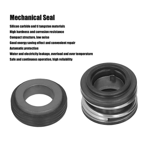 Top Shelf Heavy Duty Ti Tungsten Circulating Seal With Silicon Carbide Mechanical Seal Spring Kit For Pipeline Pumps, detail of silicon carbide seal.
